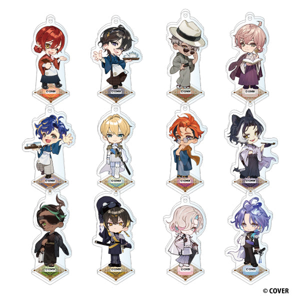 GiGOコラボカフェ ホロスターズ スタンド付きデフォルメアクリルキーホルダー