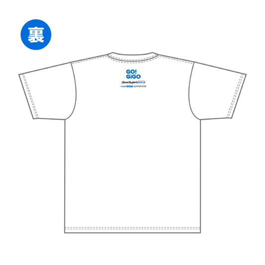 BPL チームGiGOオリジナルTシャツ(ホワイト)