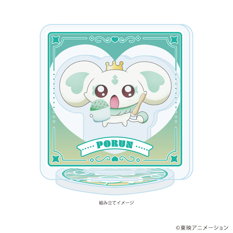 GiGOコラボカフェ ふたりはプリキュア Max Heart アクリルスタンドプレート