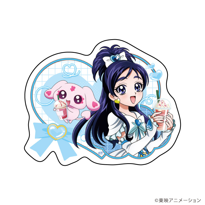 GiGOコラボカフェ ふたりはプリキュア Max Heart ダイカットスマホステッカー
