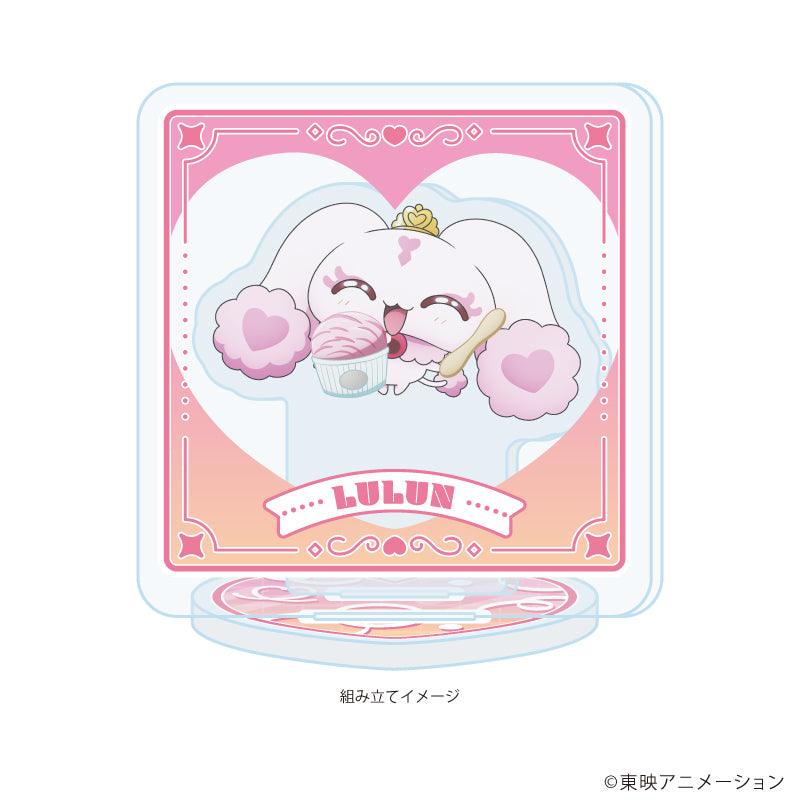 GiGOコラボカフェ ふたりはプリキュア Max Heart アクリルスタンドプレート