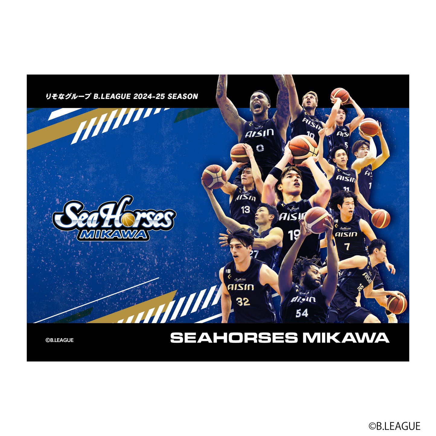 GiGO コラボカフェ B.LEAGUE ランチョンマット
