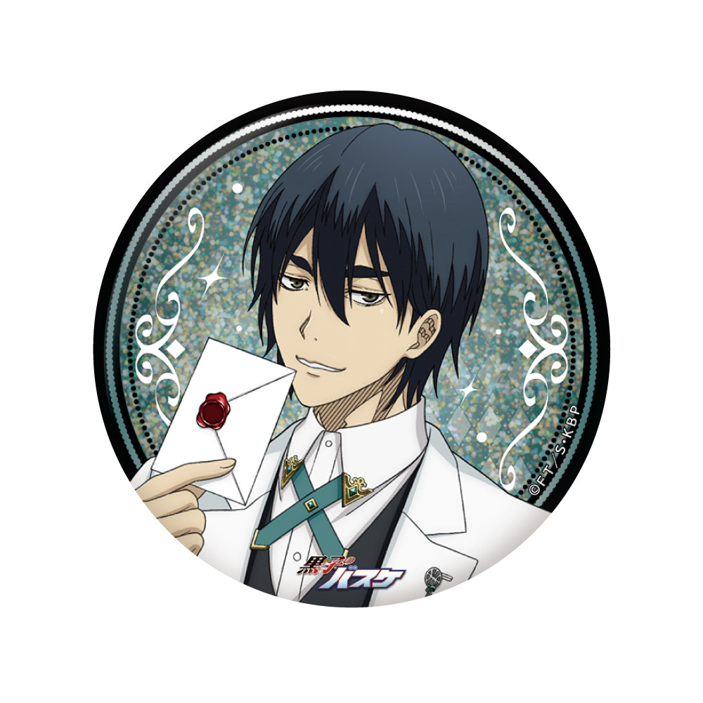 GiGOコラボカフェ 黒子のバスケ グリッター缶バッジ~白スーツver.~(全10種)