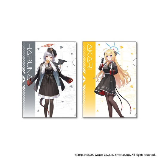 ブルーアーカイブ クリアファイルセット~美食研究会~