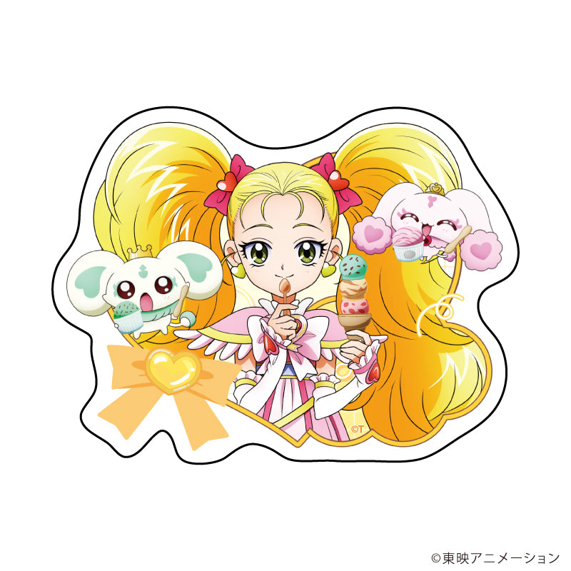 GiGOコラボカフェ ふたりはプリキュア Max Heart ダイカットスマホステッカー