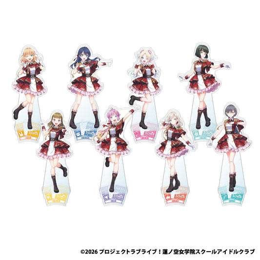 GiGOコラボカフェ ラブライブ！シリーズオフィシャルカードゲーム2026 アクリルスタンド