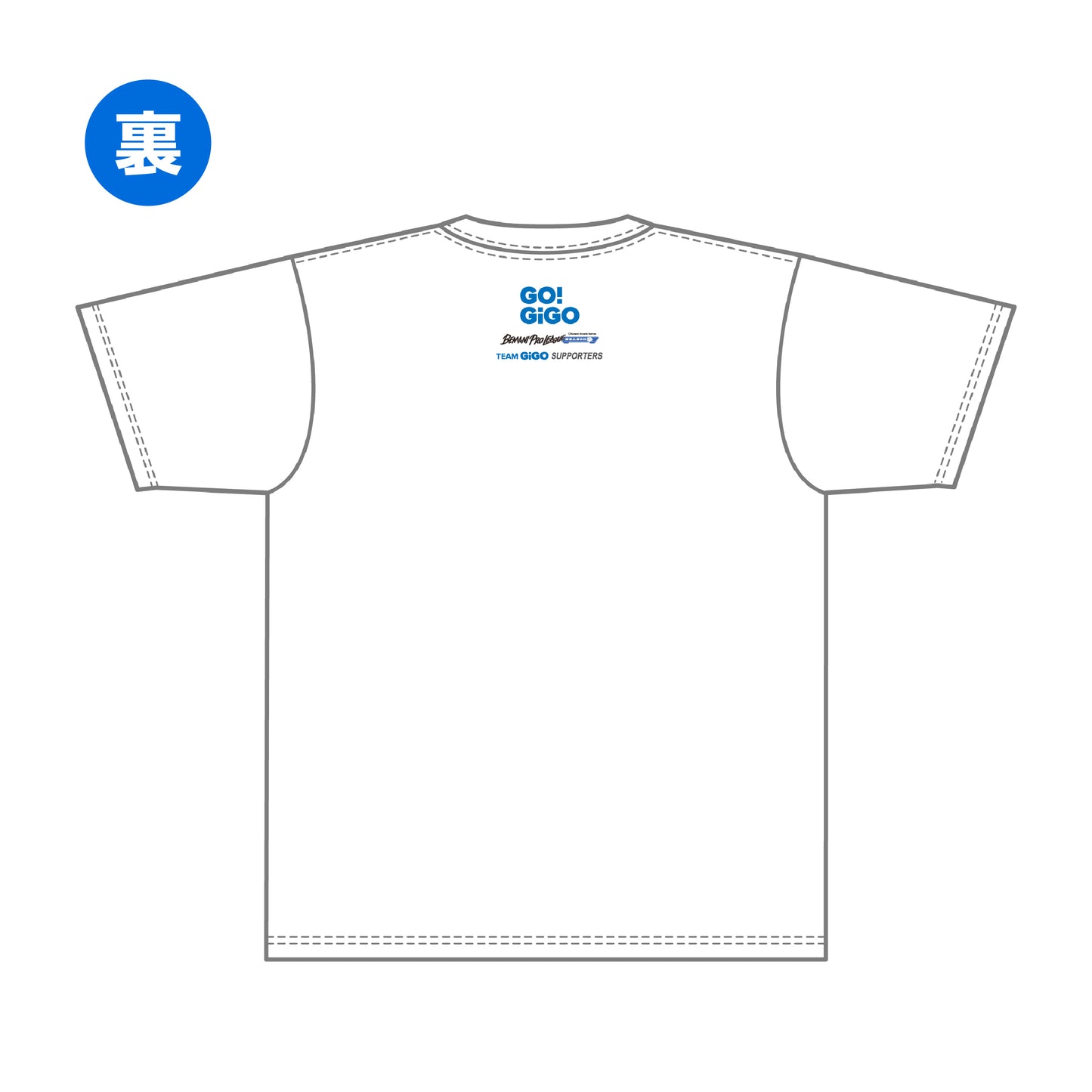 BPL チームGiGOオリジナルTシャツ（ホワイト）