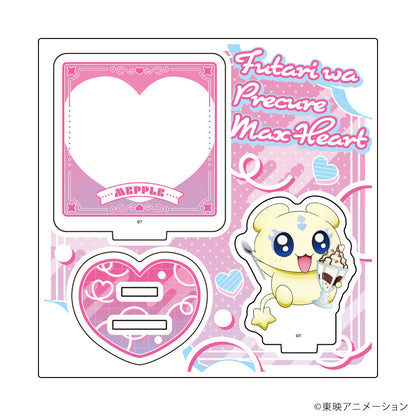GiGOコラボカフェ ふたりはプリキュア Max Heart アクリルスタンドプレート