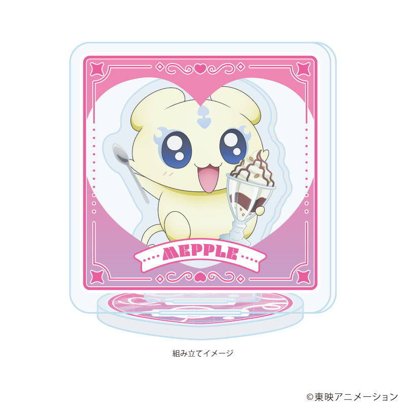GiGOコラボカフェ ふたりはプリキュア Max Heart アクリルスタンドプレート
