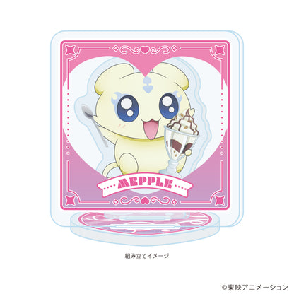 GiGOコラボカフェ ふたりはプリキュア Max Heart アクリルスタンドプレート