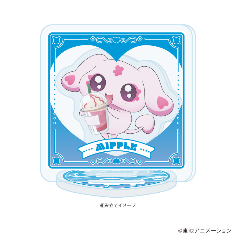 GiGOコラボカフェ ふたりはプリキュア Max Heart アクリルスタンドプレート