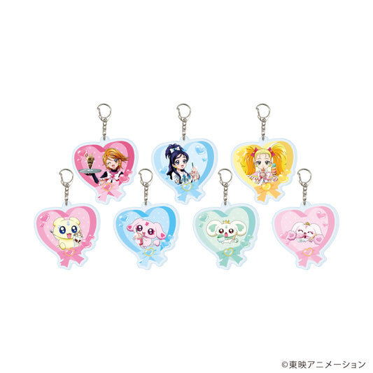 GiGOコラボカフェ ふたりはプリキュア Max Heart アクリルキーホルダー(コンプリートBOX)