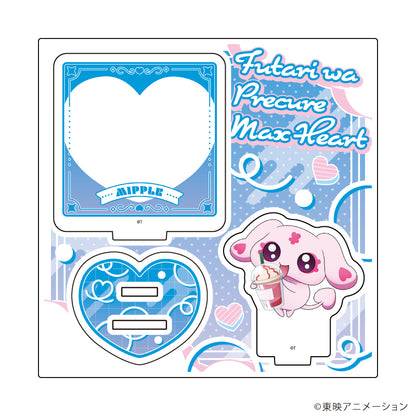 GiGOコラボカフェ ふたりはプリキュア Max Heart アクリルスタンドプレート