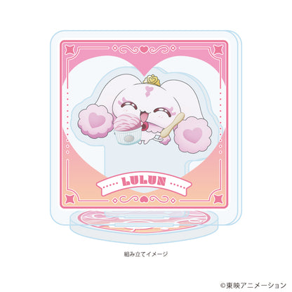 GiGOコラボカフェ ふたりはプリキュア Max Heart アクリルスタンドプレート