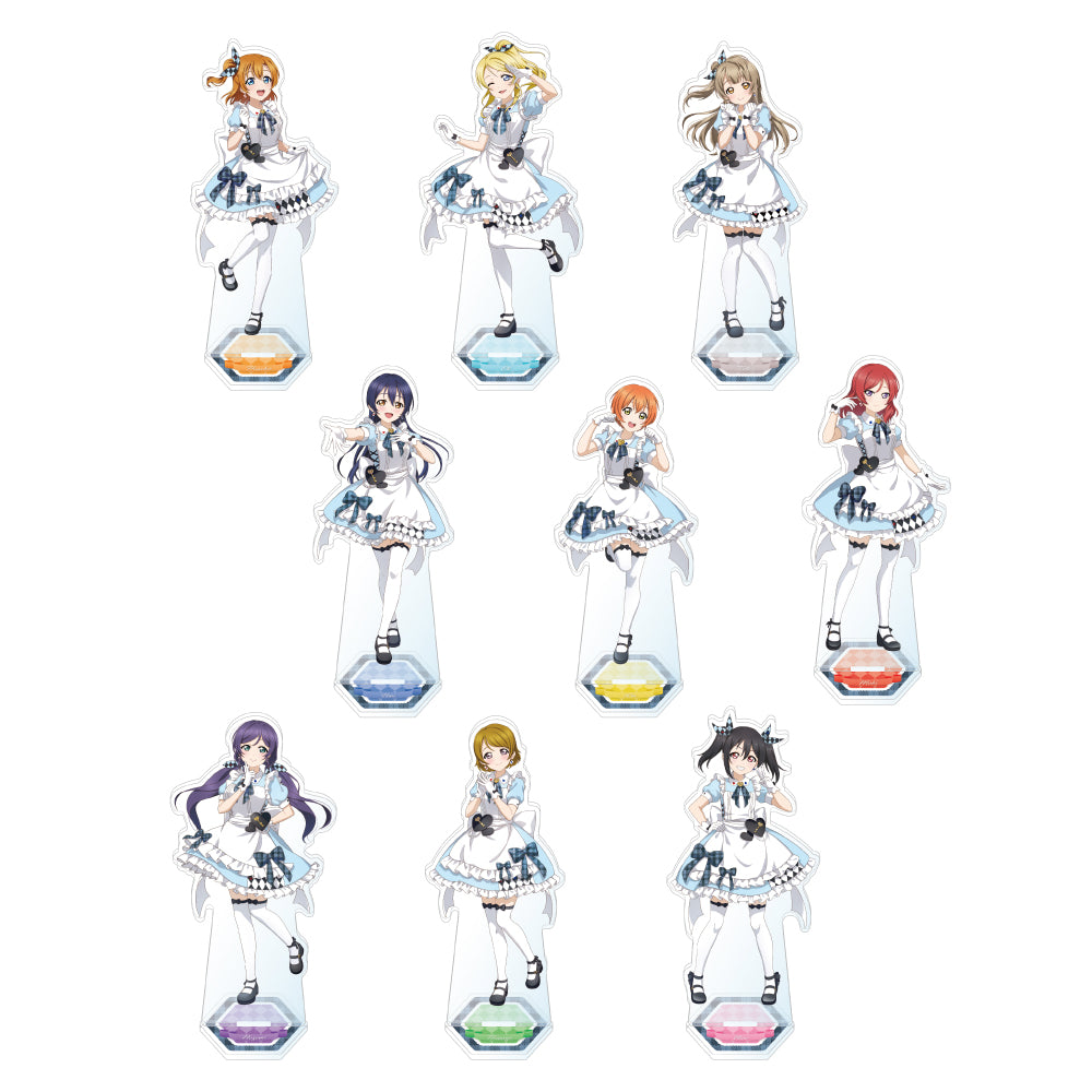 【受注商品】GiGO コラボカフェ ラブライブ！シリーズ オフィシャルカードゲーム アクリルスタンド（μ's）