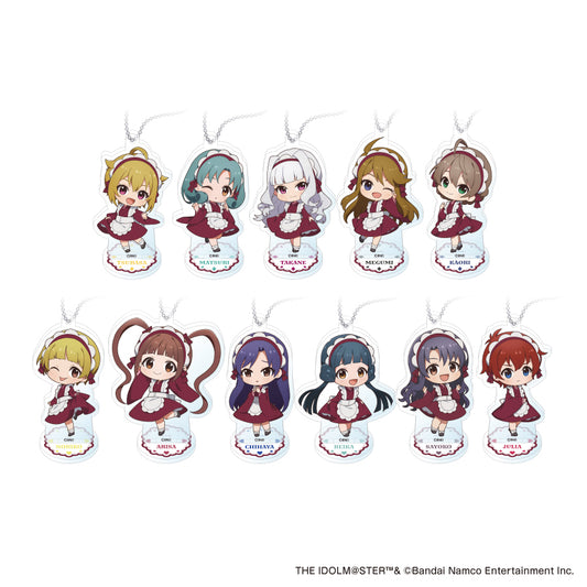 アイドルマスター ミリオンライブ！スタンド付きデフォルメアクリルキーホルダーＡ