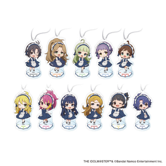 アイドルマスター ミリオンライブ！スタンド付きデフォルメアクリルキーホルダーB