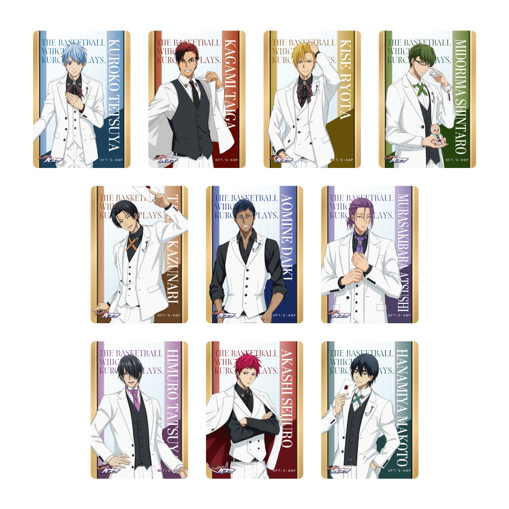 GiGOコラボカフェ 黒子のバスケ クリアシート～白スーツver.～（全10種）