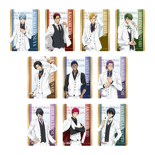 GiGOコラボカフェ 黒子のバスケ クリアシート～白スーツver.～（全10種）