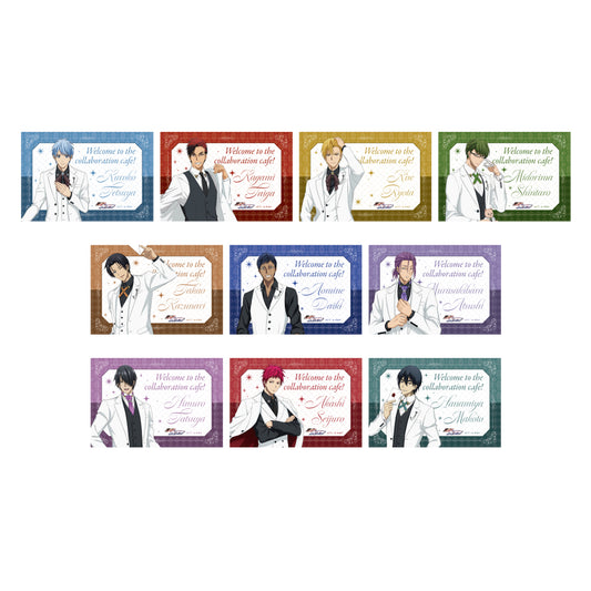 GiGOコラボカフェ 黒子のバスケ 招待状風イラストシート（全10種）