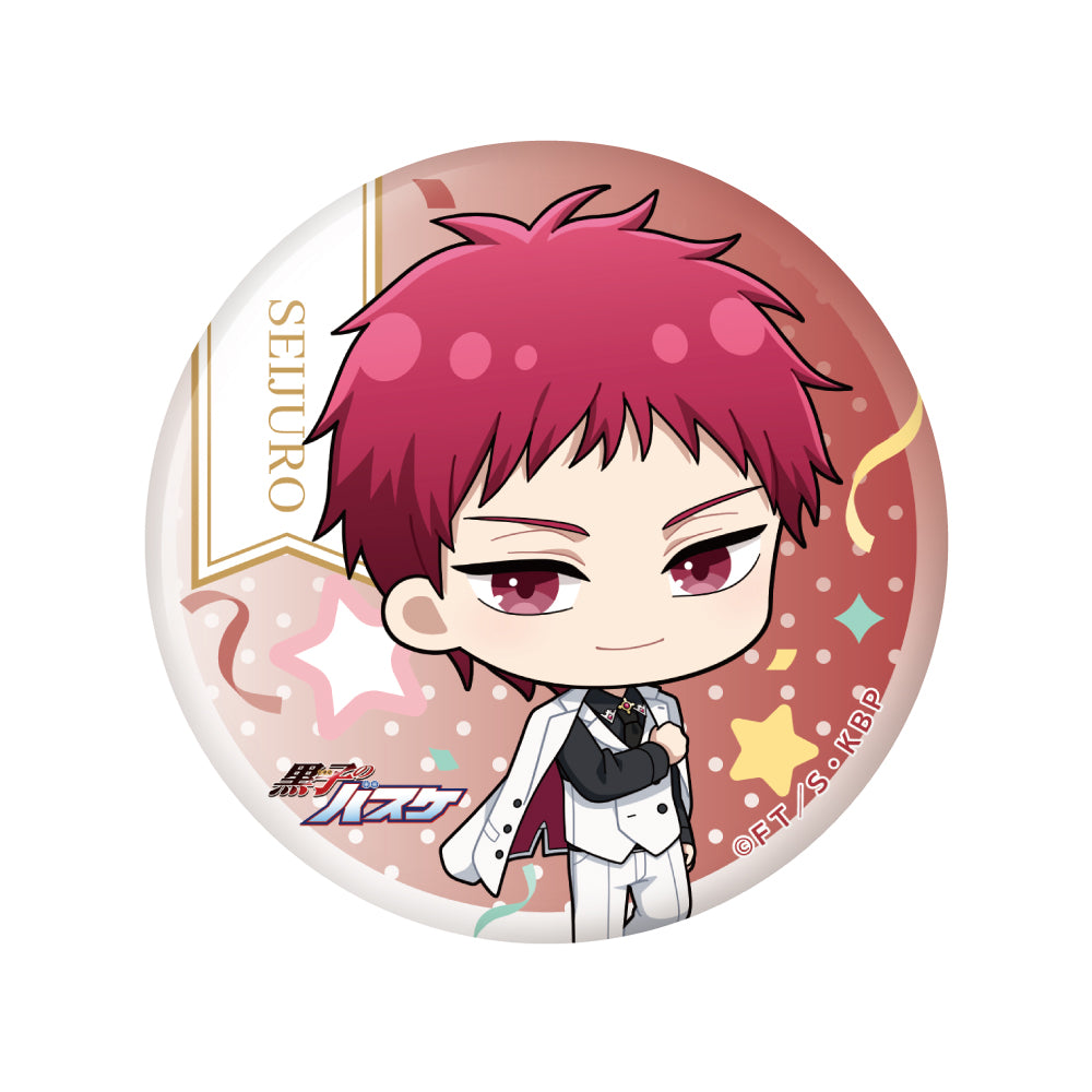 GiGOコラボカフェ 黒子のバスケ デフォルメ缶バッジ～白スーツver.～（全13種）