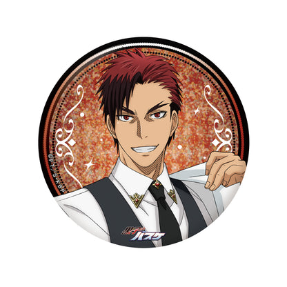 GiGOコラボカフェ 黒子のバスケ グリッター缶バッジ～白スーツver.～（全10種）