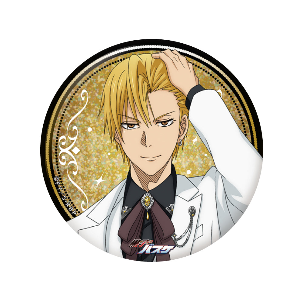 GiGOコラボカフェ 黒子のバスケ グリッター缶バッジ～白スーツver.～（全10種）