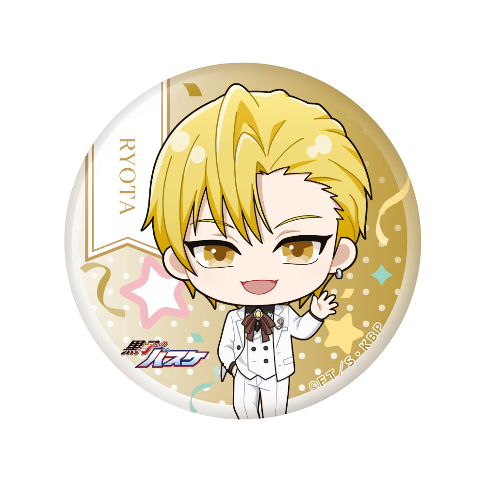 GiGOコラボカフェ 黒子のバスケ デフォルメ缶バッジ～白スーツver.～（全13種）