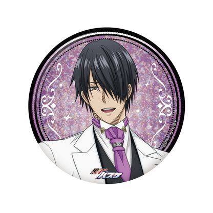 GiGOコラボカフェ 黒子のバスケ グリッター缶バッジ～白スーツver.～（全10種）