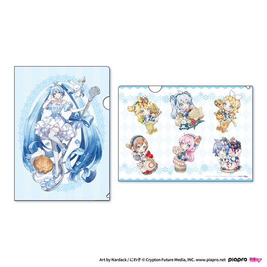 SNOW MIKU クリアファイル ～White Sweet Sweets～