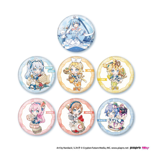SNOW MIKU 缶バッジ ～White Sweet Sweets～