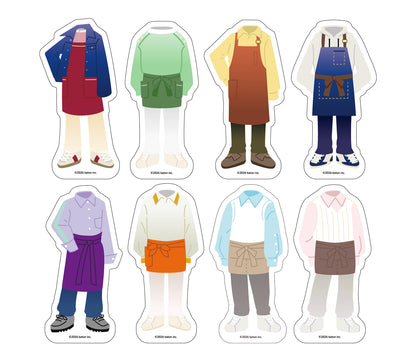 GiGOコラボカフェ QuizKnock 10周年 衣装ステッカー コラボカフェVer.