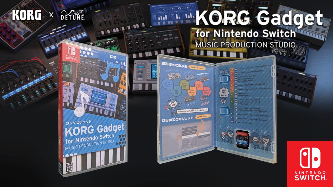 KORG Gadget for Nintendo Switch パッケージ版 – GiGO Mall Online KORG Gadget for Nintendo Switch パッケージ版 – GiGO Mall Online
